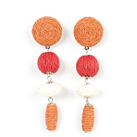 paparazzi Jewelry - Twine Tango - Multi Earrings